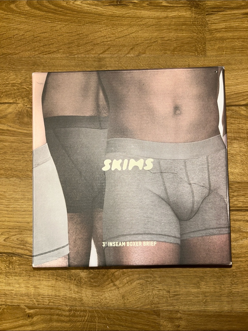 SKIMS Men’s Gray 3" Inseam Boxer Briefs - 5 Pack NEW